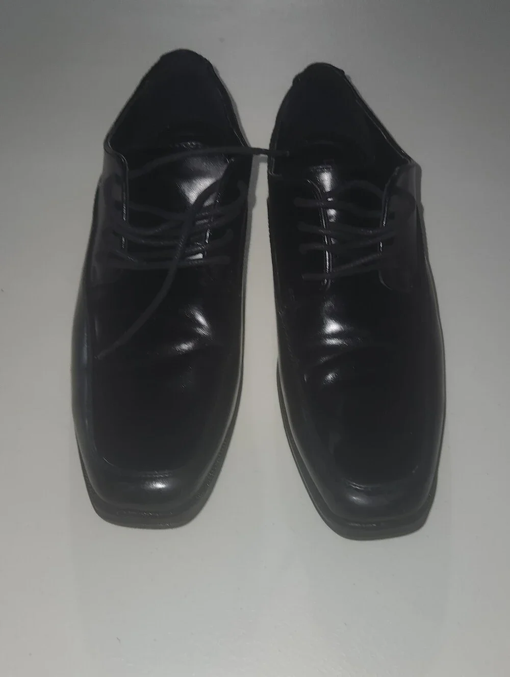 Men's Dexter Black Lace-Up Dress Shoes Size 7